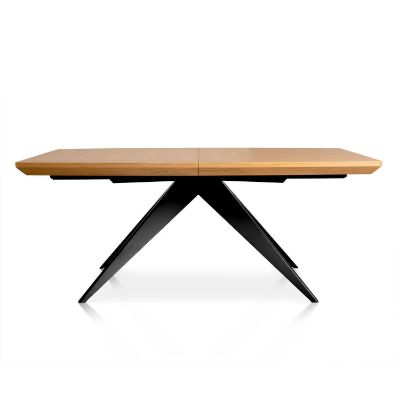 Masa extensibila 200/300 cm stejar/negru Sima