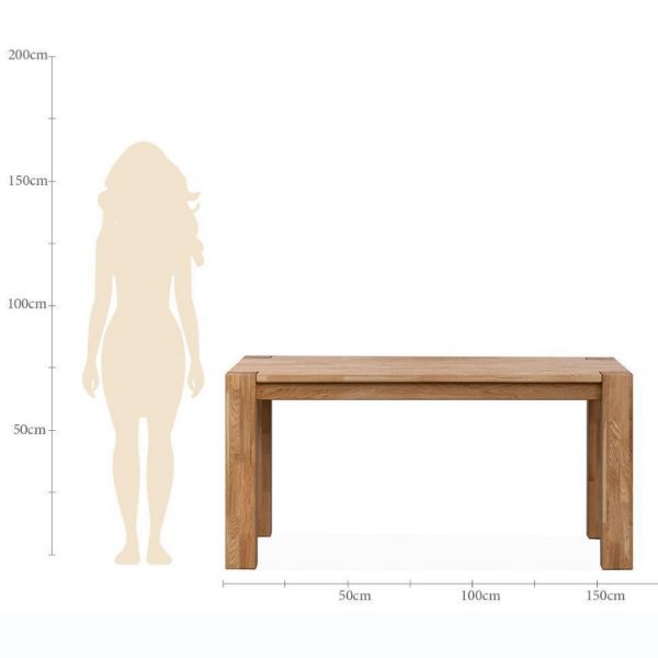 Masa extensibila 160/260 cm stejar natur Timber