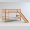 Pat supraetajat dublu 90 x 200 cm fag natur Mark slide