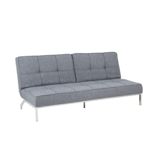 Canapea extensibila gri deschis Perugia