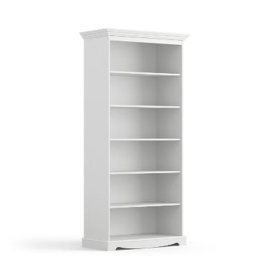 Biblioteca cu 5 polite alb Eliza