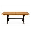 Masa extensibila 200/280 cm natur/negru Ravon