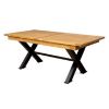 Masa extensibila 200/280 cm natur/negru Ravon