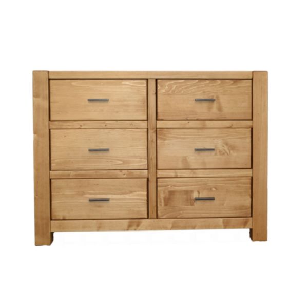 Comoda cu 6 sertare natur Adela