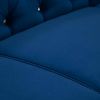 Coltar extensibil forma U albastru inchis Versace