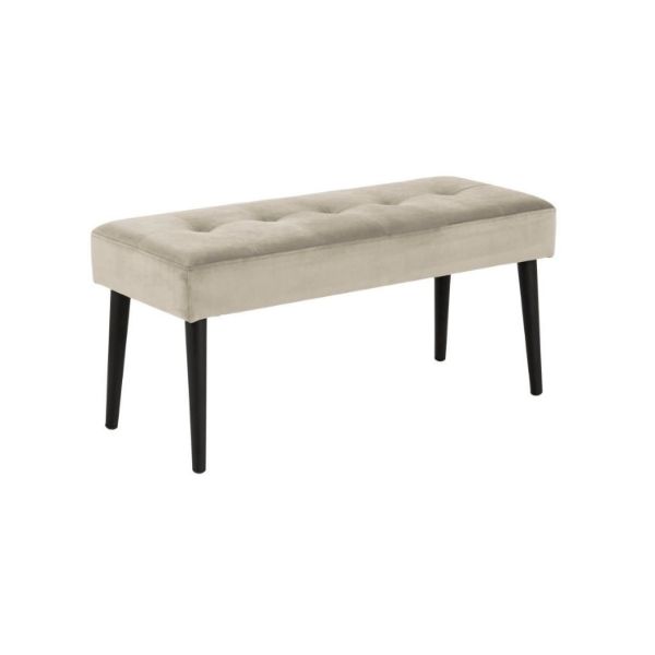	Banca tapitata 95 cm gri deschis Glory