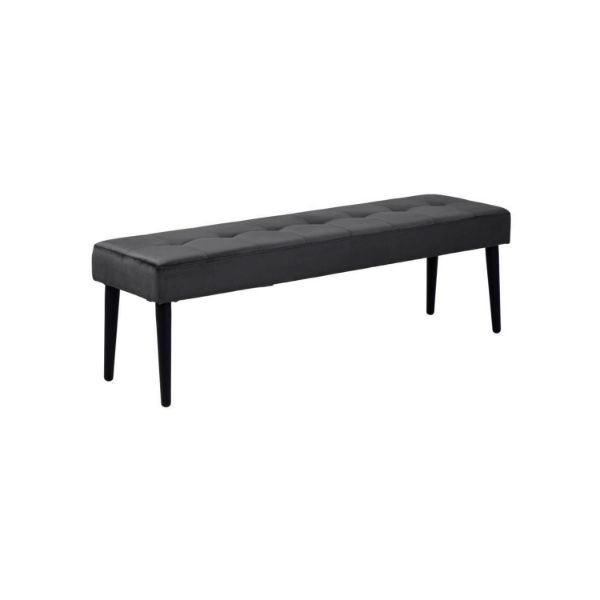 Banca tapitata 140 cm gri inchis Glory