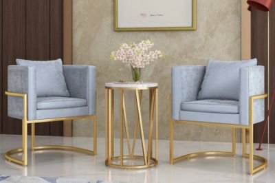 Imagine pentru categorie Scaune metalice tapitate