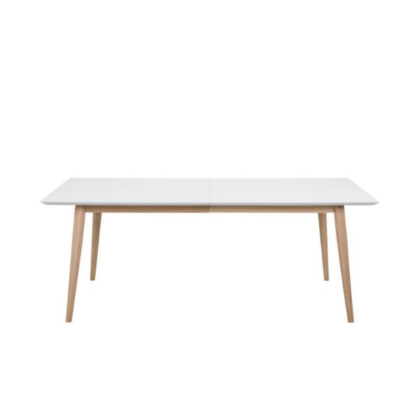 Masa fixa 200 cm stejar natur/alb Century