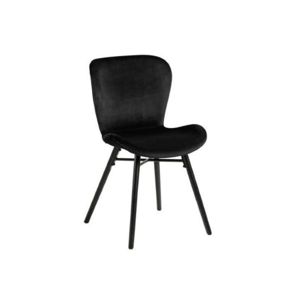 	Scaun tapitat negru Batilda