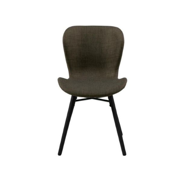 Scaun tapitat kaki/negru Batilda