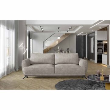 Canapea extensibila 3 locuri cappuccino Megis