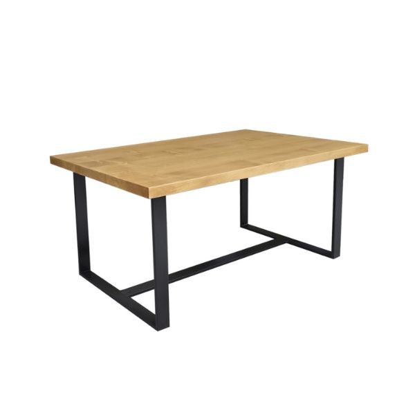 Masuta de cafea 100 cm natur/negru Mix