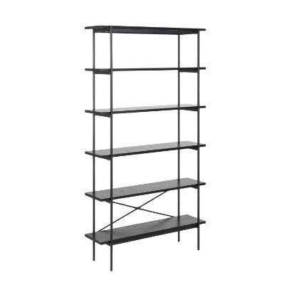 Biblioteca metalica negru Angus