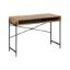 Birou cu picioare metalice, stejar salbatic/negru, Angus