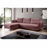 Coltar extensibil stanga roz Silva