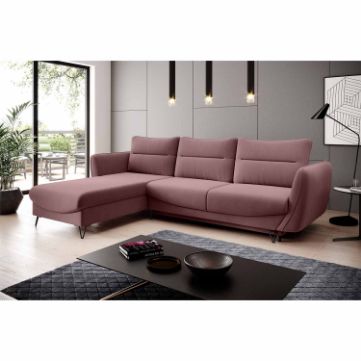 Coltar extensibil stanga roz Silva