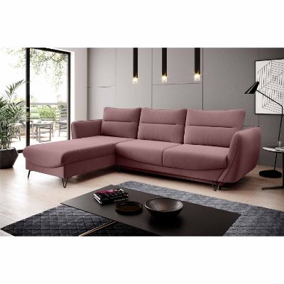 Coltar extensibil stanga roz Silva