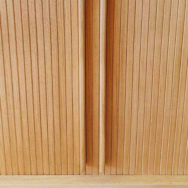 Bufet inalt cu 2 usi culisante stejar Rove