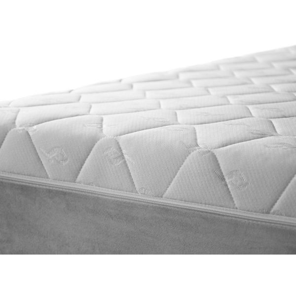 Pat tapitat boxspring 120 x 200 cm bej Teddy