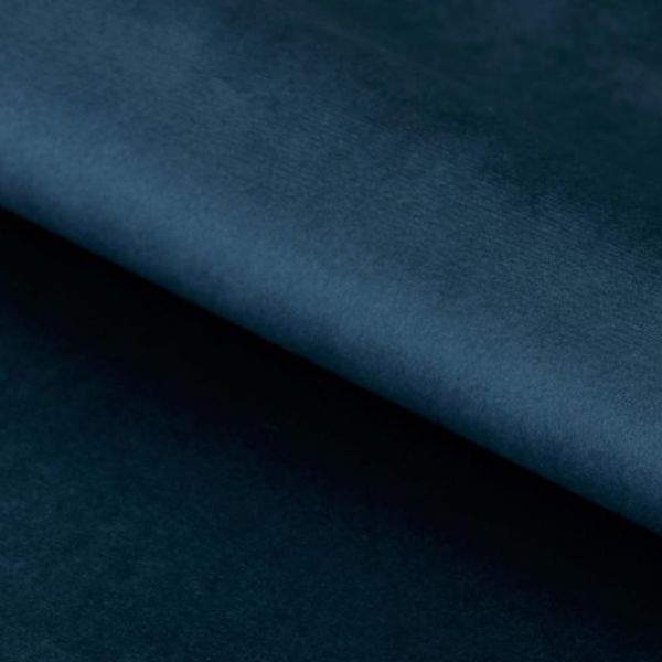 Scaun tapitat textil catifea albastru navy Eris