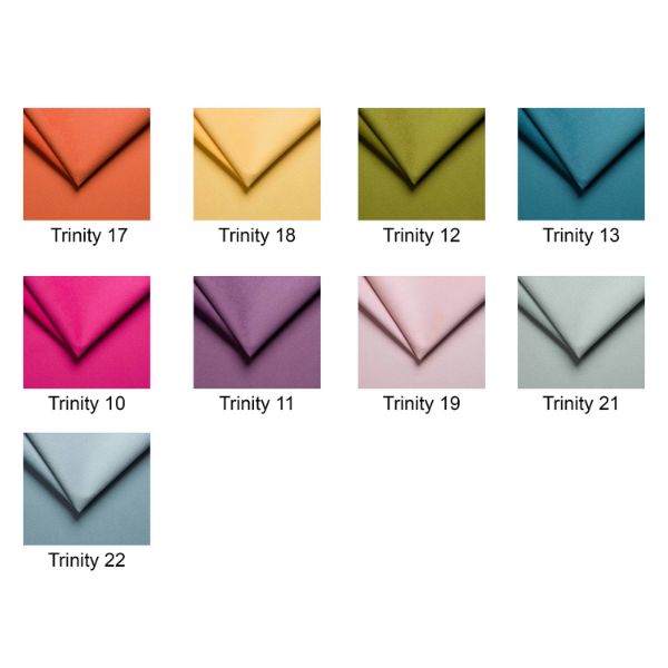 Canapea extensibila 3 locuri albastru deschis Riven