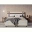 Pat tapitat boxspring 140 x 200 cm bej Kros