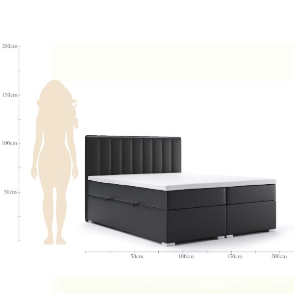 pat boxspring 180 x 200 cm
