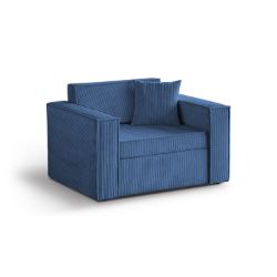 Fotoliu extensibil albastru Dave