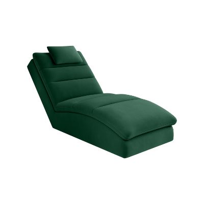 Sezlong cu textil verde padure Taco