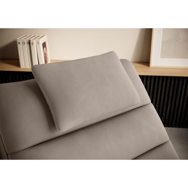 Sezlong cu textil bej Taco
