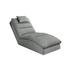Sezlong cu textil gri Taco