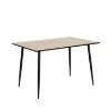 	Masa dreptunghiulara fixa 120cm, blat stejar salbatic, Wilma