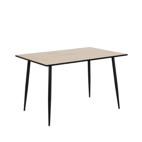 	Masa dreptunghiulara fixa 120cm, blat stejar salbatic, Wilma