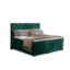	Pat boxspring 160 x 200 cm, reglaj electric, verde Clever