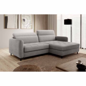 Coltar mic extensibil dreapta gri deschis Gomsi
