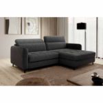 Coltar mic extensibil dreapta negru Gomsi