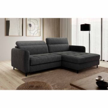 Coltar mic extensibil dreapta negru Gomsi
