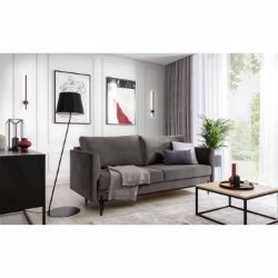 	Canapea extensibila 3 locuri taupe Revi