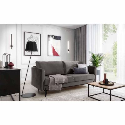 	Canapea extensibila 3 locuri taupe Revi