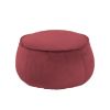 Taburet tapitat rotund coral Mie