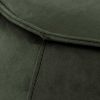 Taburet tapitat rotund verde inchis Mie