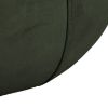 Taburet tapitat rotund verde inchis Mie
