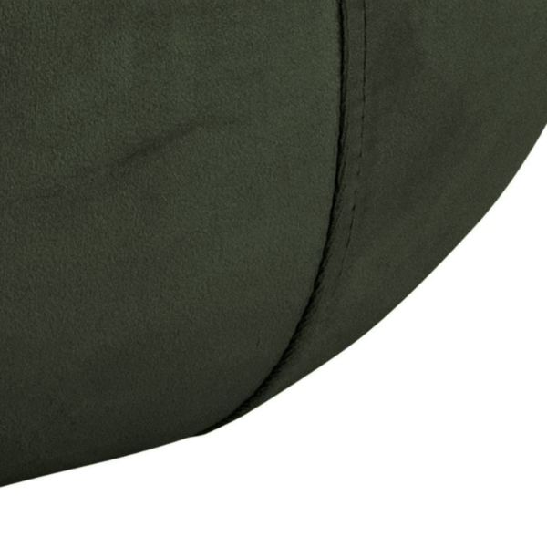 Taburet tapitat rotund verde inchis Mie