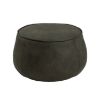 Taburet tapitat rotund verde maslin Mie