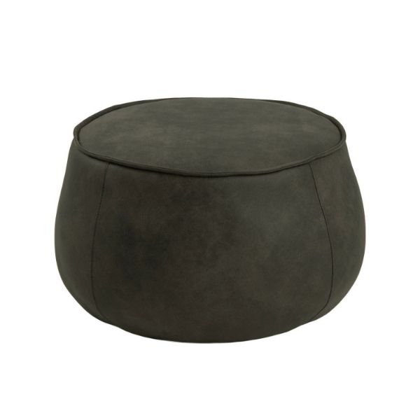 Taburet tapitat rotund verde maslin Mie