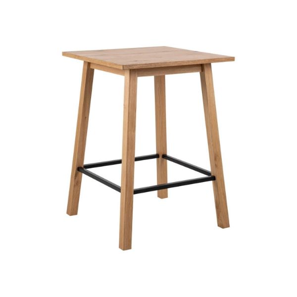 Masa inalta tip bar patrata 75 cm stejar salbatic Chara
