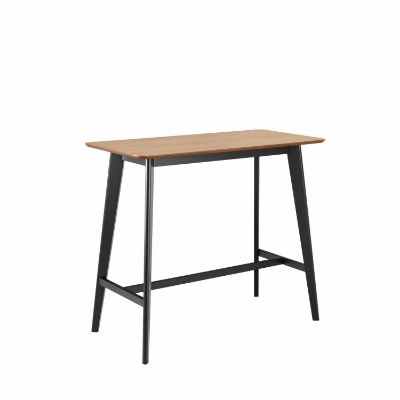 Masa bar stejar/negru Roxby
