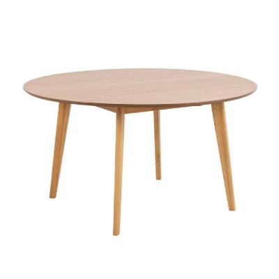 	Masa dining rotunda fixa 140 cm natur Roxby
