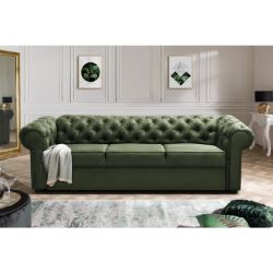 	Canapea extensibila 3 locuri kaki Valentino